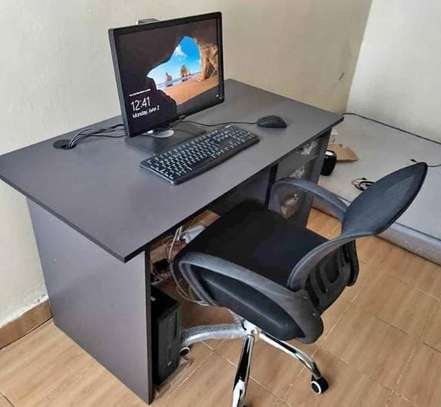 Computer Office Desk & Chair Combo  Finish image 5