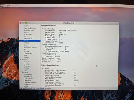 2017 MacBook Pro 15” Retina Touchbar 16GB RAM 512GB SSD image 3
