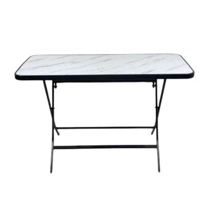 Foldable Glass Top Table image 1