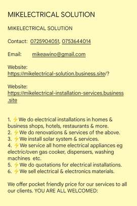 Mikelectrical Solution (Electrician) image 1