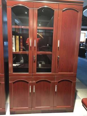 3-Door Wooden Office Cabinet image 4