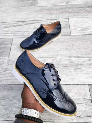 White sole brogues image 4