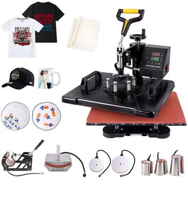 8 in 1 Heat Press 12 x 15 Inch Heat image 1