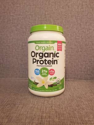 Orgain Organic Vegan Protein Powder Vanilla Bean image 3
