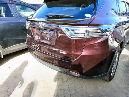 Toyota harrier maroon 2016 image 11