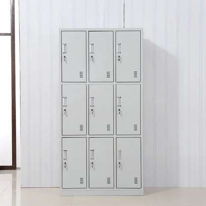 9-Locker Office Storage Unit image 4
