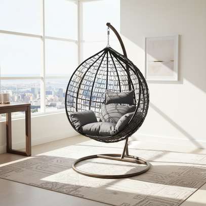 Outdoor Swing: Hanging Outdoor Hammock Swing In Magena image 4