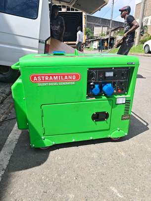 Astramilano silent diesel generator  AMD8500S image 4
