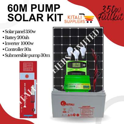 350w solar fullkit with premier pump image 1