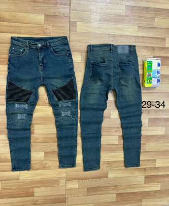 Funky sway legit Designer Quality men’s Rugged denim jeans image 5