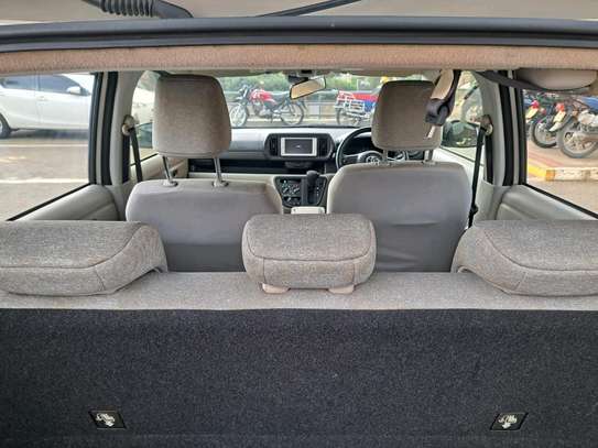 Toyota passo white color 2017 model fully loaded. image 2