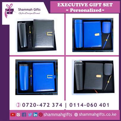 Personalized Executive Notebook & a pen, Thermal Mug image 1