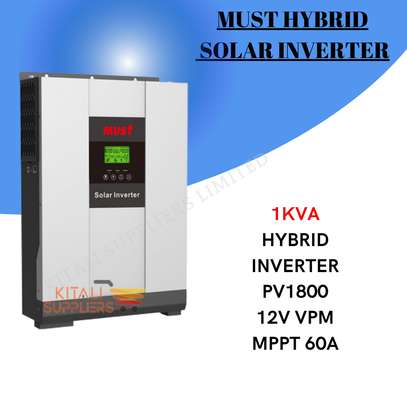 Must Hybrid Solar Power Inverter 1KVA MPPT 60A image 1