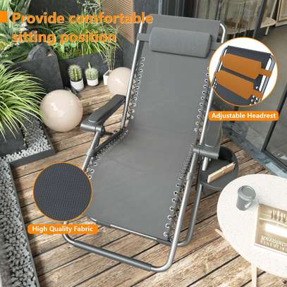 Home Chair: Recliner Outdoor Camping Chair image 6