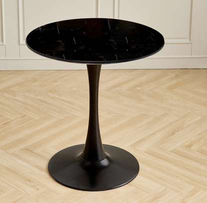 Office Table: Round Tulip Marble Coffee Table image 4