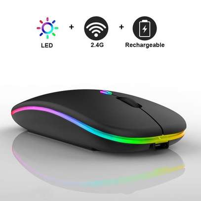 Rechargeable wireless Mouse blue-tooth image 2
