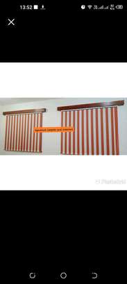 Vertical blinds colorful image 1