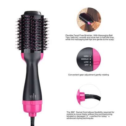 Hair Dryer Brush 2 In 1 Hair Straightener brush Curler Comb Electric Blow Dryer Comb hot/heating Hair ionic Brush Roller Styler(With retail wihtout retail US) image 3