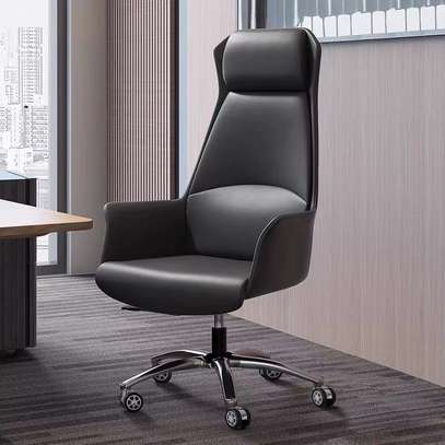 Office Chair: High Back Modern Ergonomic Startup Chair image 2