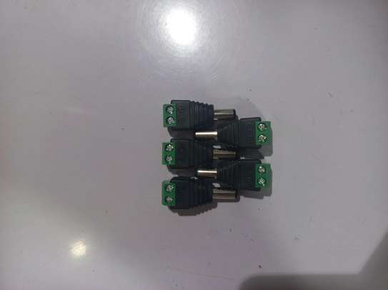12V Male DC power jack plug adapter image 3