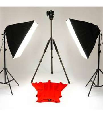 E27 softbox with lamp holder image 1