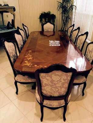 Ten Seater Antique Dining Set Antique Furniture In Nairobi Pigiame