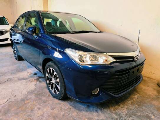 Toyota Axio 2017 dark blue image 1