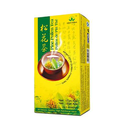 Green World Pine Pollen Tea(2g×20 sacs) image 1