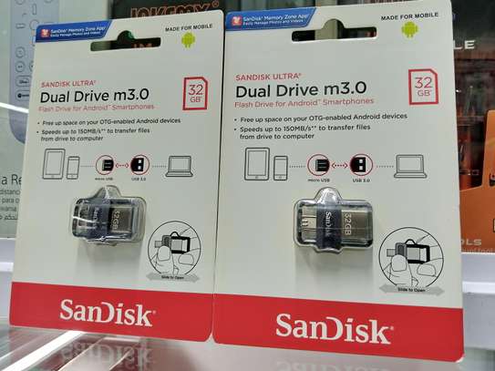 Sandisk 32GB Ultra OTG Dual USB Flash Drive image 2