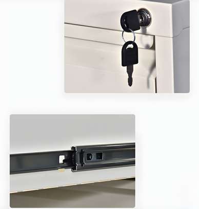 Office Cabinet: 4-Tier Filing Storage Unit image 3