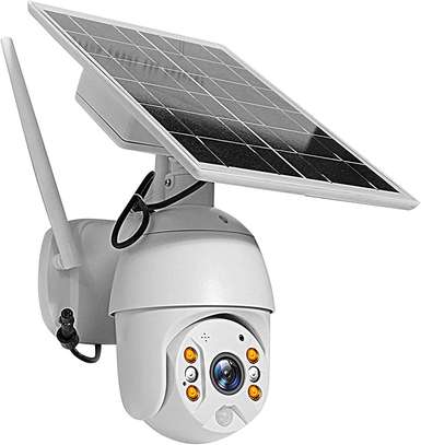 4G Solar Camera PTZ 360°-(Colored At Night & Record Audio) image 4