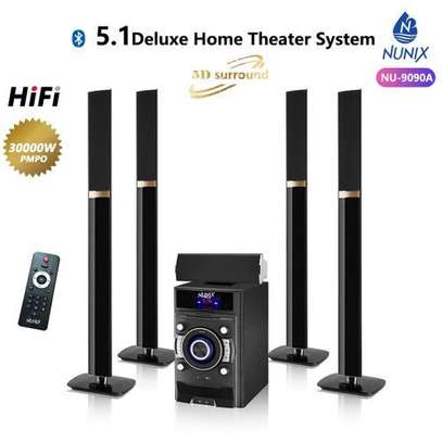 Nunix 9090A 5.1 DELUXE 5D  HOME THEATER SYSTEM image 1