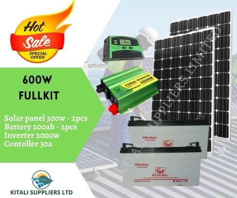 solar fullkit 600watts image 1