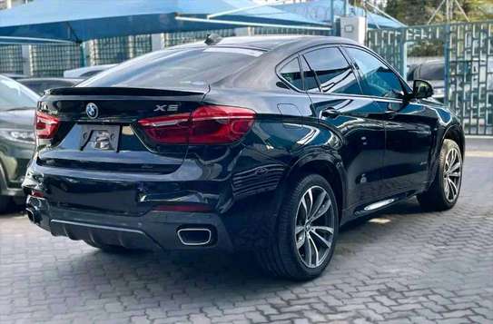 BMW X6 2016 model black colour image 2