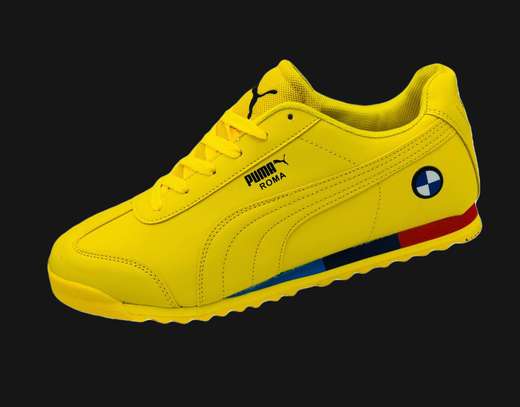 puma roma yellow