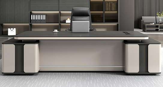 Office desk; 2400mm Office Work Desk image 1