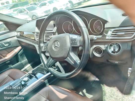 Mercedes Benz AMG E200 black 2015 image 6