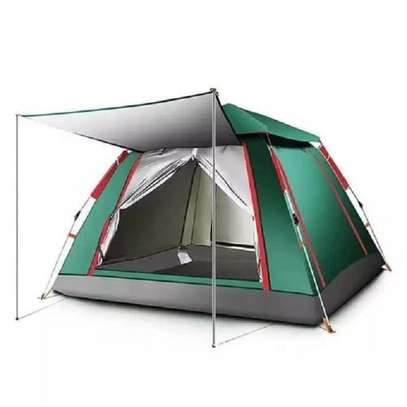4 To 8 People Large Automatic Tent GREEN Colour image 2