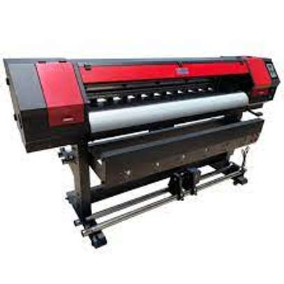 XP600 Eco Solvent Printer 1.8m Digital Inkjet Roll to Roll Large Format Vinyl Poster Banner Printing Machine image 1