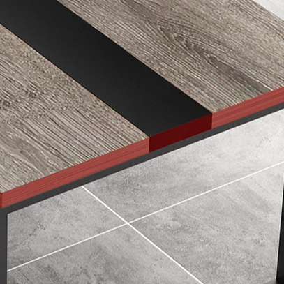 Art Deco Rectangular Wood Boardroom Table image 3