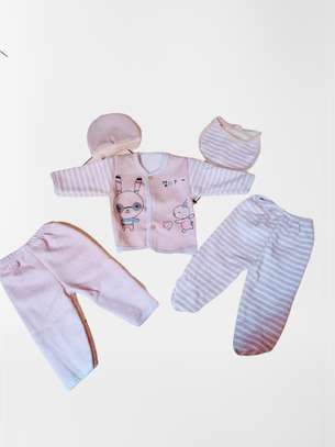 Lucky Star 5 Pieces Unisex Baby Clothing Sets image 7