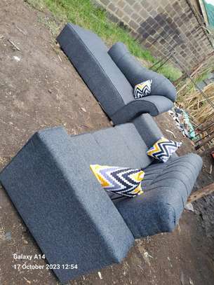 Grey 6seater sofa set available for sale image 3