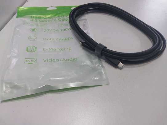 USB C To USB C Cable 10ft/3M, Type C PD Fast Charging Data image 2