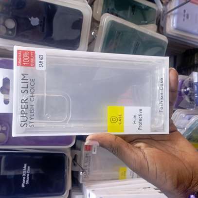 Samsung A73 clear Case image 1