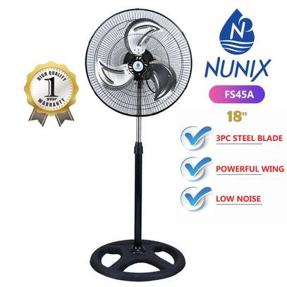 Nunnix standing Fan 18inch image 1