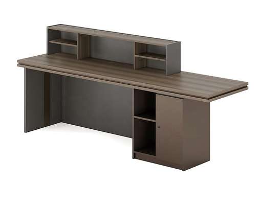 Office Desk : Office Reception Counter Desk image 1