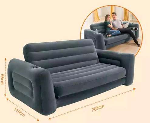3 seater Intex Inflatable Pull-out sofa image 3