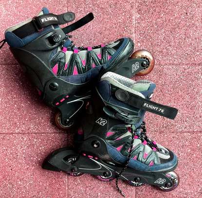For Sale BRAND NAME K2 PRO ROLLER BLADES! image 3