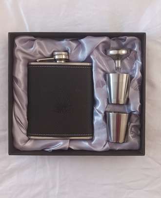 Stainless Steel Whisk Flask image 1