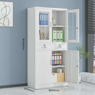 Premium Steel Filing Cabinet – Two Drawer, 0.5mm Frame image 3